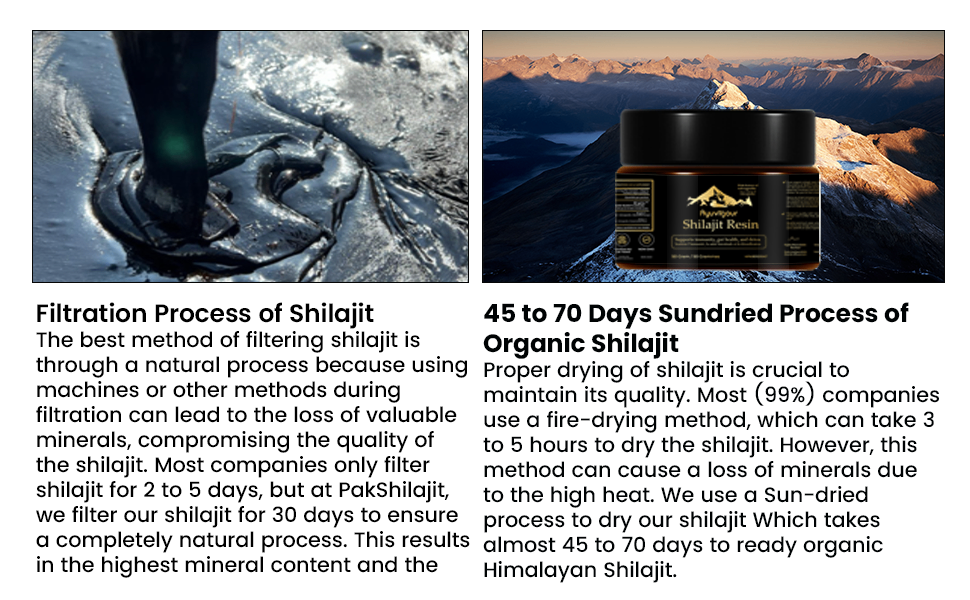 Ayuvigour Pure Himalayan Shilajit Resin - 50g | 100% Pure Raw Resin with Fulvic Acid | Lab-Tested Potency | Natural Energy & Vitality